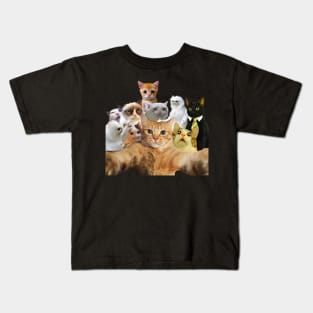Cat Selfie Cat Kids T-Shirt